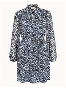 VIFALIA ROE L/S SHORT SHIRT DRESS/SU/PB true blue-dia