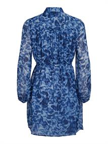 VIFALIA ROE L/S SHORT SHIRT DRESS/SU/PB true blue