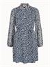 VIFALIA ROE L/S SHORT SHIRT DRESS/SU/PB true blue