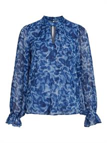 VIFALIA ROE L/S TOP/SU/PB true blue-dia