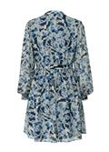 VIFALIA TWI L/S SHORT DRESS/DFS cornstalk