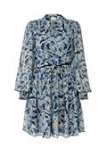 VIFALIA TWI L/S SHORT DRESS/DFS cornstalk