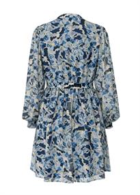 VIFALIA TWI L/S SHORT DRESS/DFS cornstalk