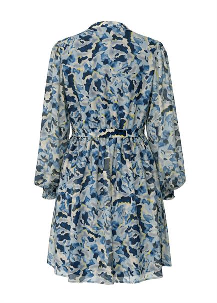 VIFALIA TWI L/S SHORT DRESS/DFS cornstalk
