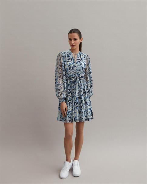 VIFALIA TWI L/S SHORT DRESS/DFS cornstalk