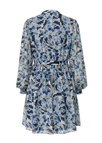 VIFALIA TWI L/S SHORT DRESS/DFS cornstalk