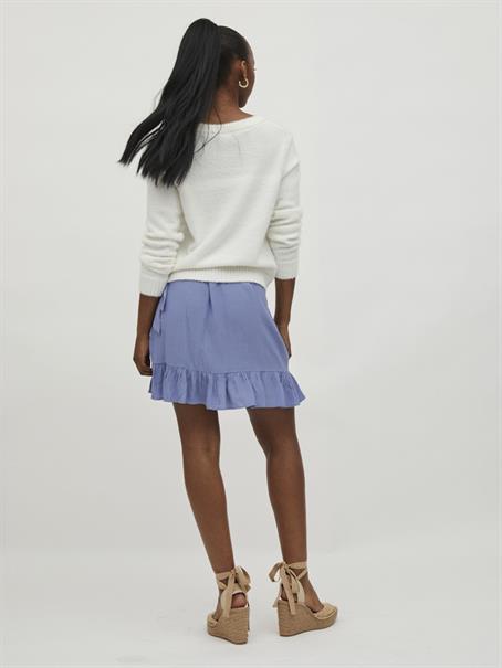 VIFEAMI L/S KNIT CARDIGAN/SU-FAV NX/1 cloud dancer