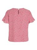 VIFINI FLOUNCE S/S TOP - NOOS pink yarrow