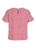 VIFINI FLOUNCE S/S TOP - NOOS pink yarrow