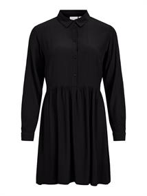 VIFINI L/S SHIRT DRESS/SU - NOOS black1