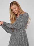 VIFINI L/S SHIRT DRESS/SU - NOOS black2