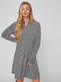 VIFINI L/S SHIRT DRESS/SU - NOOS black2