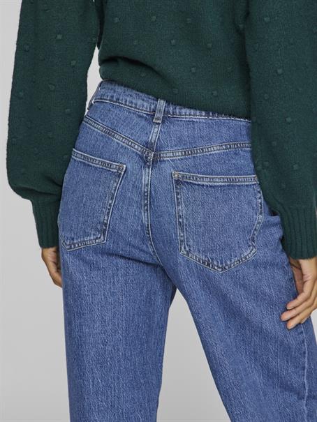 VIFREYA JAF HW JEANS - NOOS medium blue denim