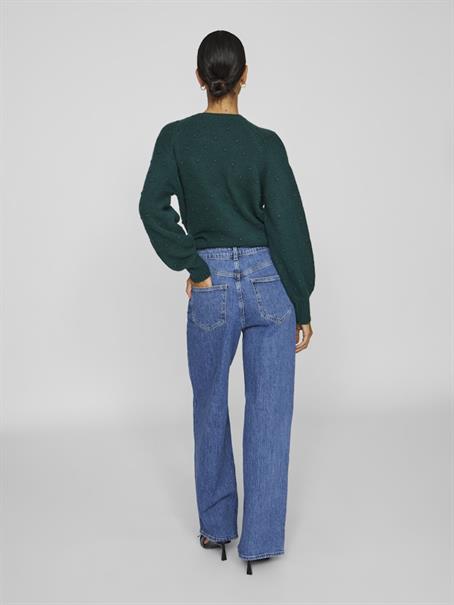 VIFREYA JAF HW JEANS - NOOS medium blue denim