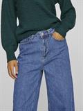 VIFREYA JAF HW WIDE JEANS - NOOS medium blue denim