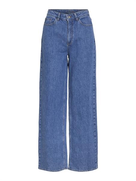 VIFREYA JAF HW WIDE JEANS - NOOS medium blue denim