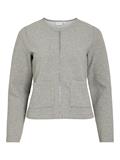 VIGARDEN L/S SHORT CARDIGAN - NOOS light grey melange1