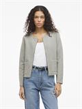 VIGARDEN L/S SHORT CARDIGAN - NOOS light grey melange1