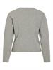 VIGARDEN L/S SHORT CARDIGAN - NOOS light grey melange