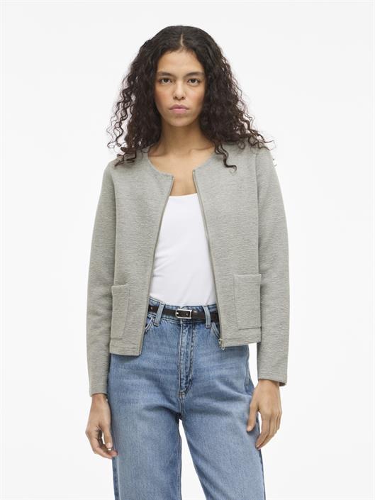 vigarden-l-s-short-cardigan-noos-light-grey-melange