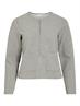 VIGARDEN L/S SHORT CARDIGAN - NOOS light grey melange