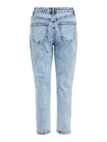 VIGILLIANA HW MOM JEANS medium blue denim