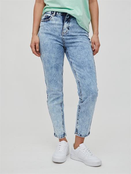 VIGILLIANA HW MOM JEANS medium blue denim