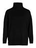 VIHINNA L/S ROLLNECK KNIT TOP/SU black