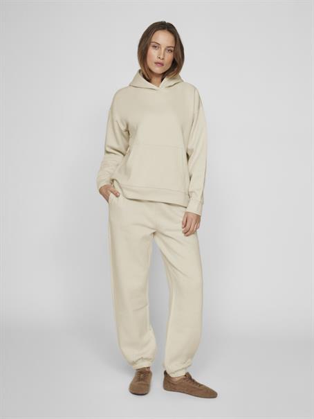 VIHURIS L/S LOOSE SWEAT HOODIE/PB birch