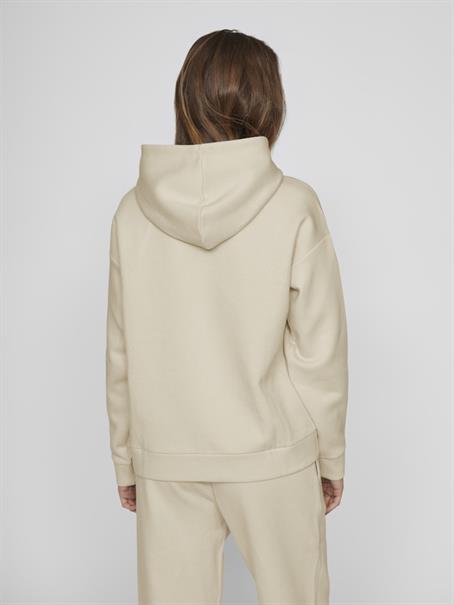 VIHURIS L/S LOOSE SWEAT HOODIE/PB birch