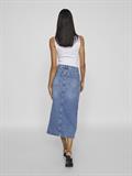 VIJAF HW MIDI DENIM SKIRT-NOOS medium blue denim