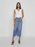 VIJAF HW MIDI DENIM SKIRT-NOOS medium blue denim