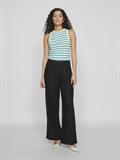 VIJOLANDA HW LINEN BLEND PANTS - NOOS black beauty