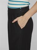 VIJOLANDA HW LINEN BLEND PANTS - NOOS black beauty