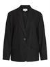 VIJOLANDA L/S LINEN BLEND BLAZER - NOOS black beauty