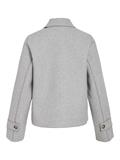 VIJUICE L/S SHORT JACKET - NOOS light grey melange