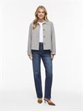 VIJUICE L/S SHORT JACKET - NOOS light grey melange
