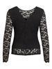 VIKALILA LACE L/S TOP black