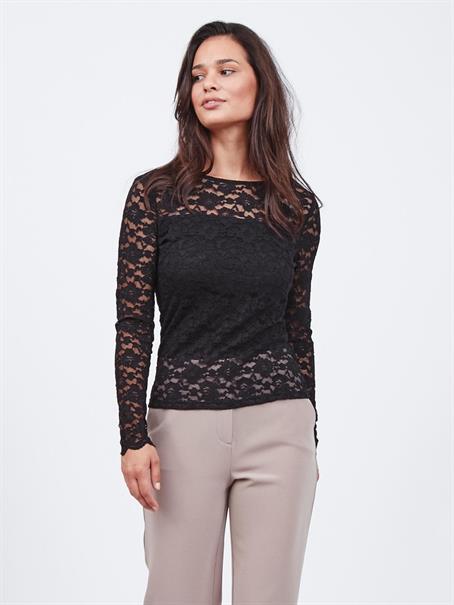 VIKALILA LACE L/S TOP black