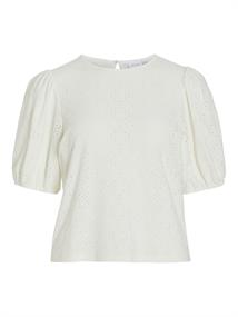 VIKALLY O-NECK 2/4 TOP - NOOS optical snow