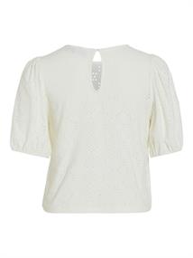 VIKALLY O-NECK 2/4 TOP - NOOS optical snow