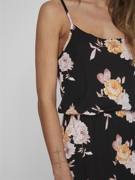 VIKAMI STRAP LONG DRESS/KA black