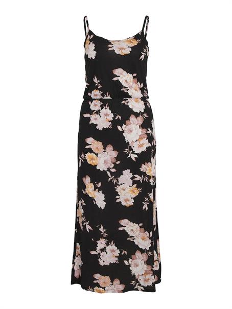 VIKAMI STRAP LONG DRESS/KA black