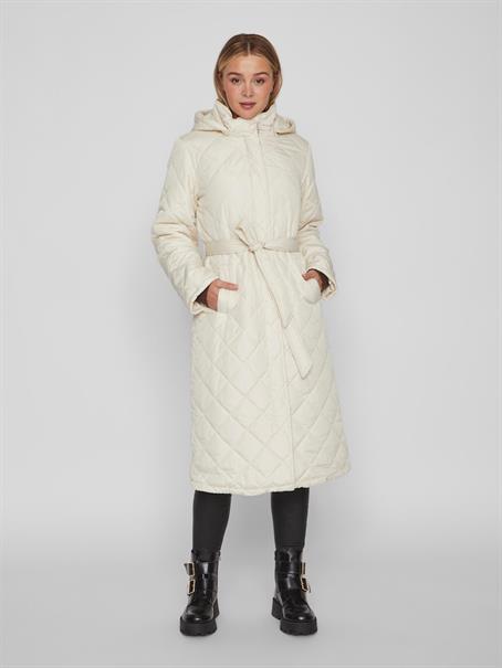 VIKANTE QUILTED L/S COAT - NOOS birch