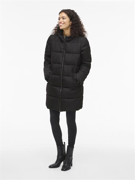 VIKARLA NEW LONG PUFFER JACKET black