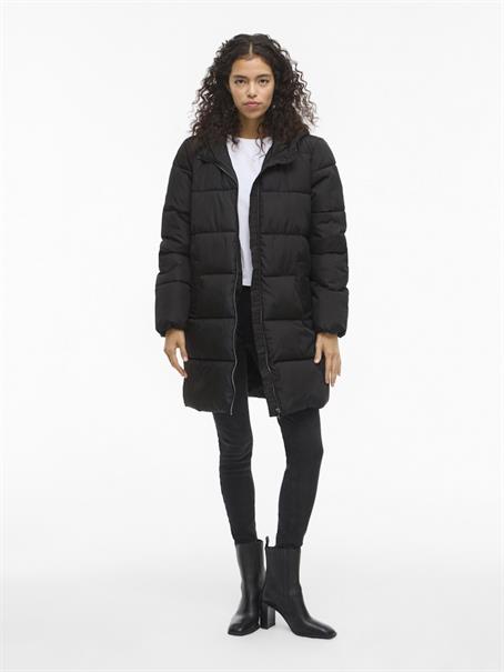 VIKARLA NEW LONG PUFFER JACKET black
