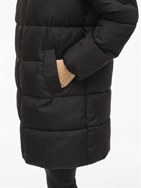 VIKARLA NEW LONG PUFFER JACKET black