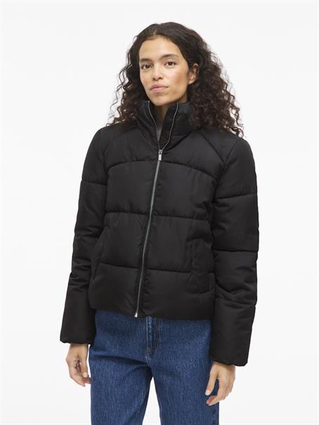 VIKARLA NEW SHORT PUFFER JACKET black