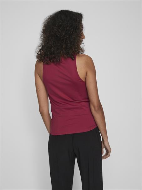 VIKENZA S/L TANK TOP - NOOS beet red