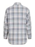 VIKIKI L/S SHACKET cashmere blue